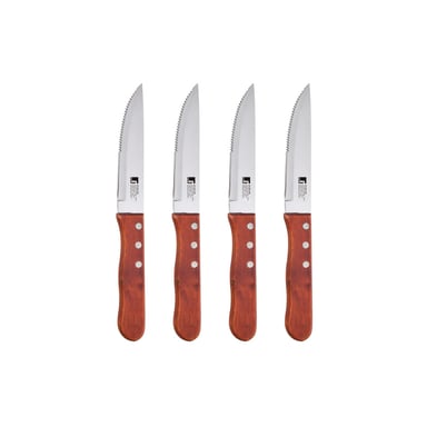 Набір ножів Bergner Bbq lovers для стейків, 4 предмети (BG-40201-MM) - фото 1