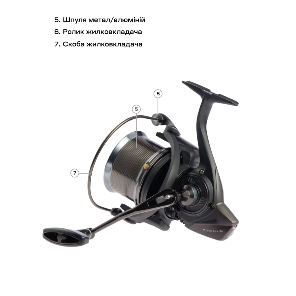 Котушка Brain Mission SE Reel 9000 12+1 BB 4.11 (1858.47.11) - фото 6 Котушка Brain Mission SE Reel 9000 12+1 BB 4.11 (1858.47.11) - фото 6