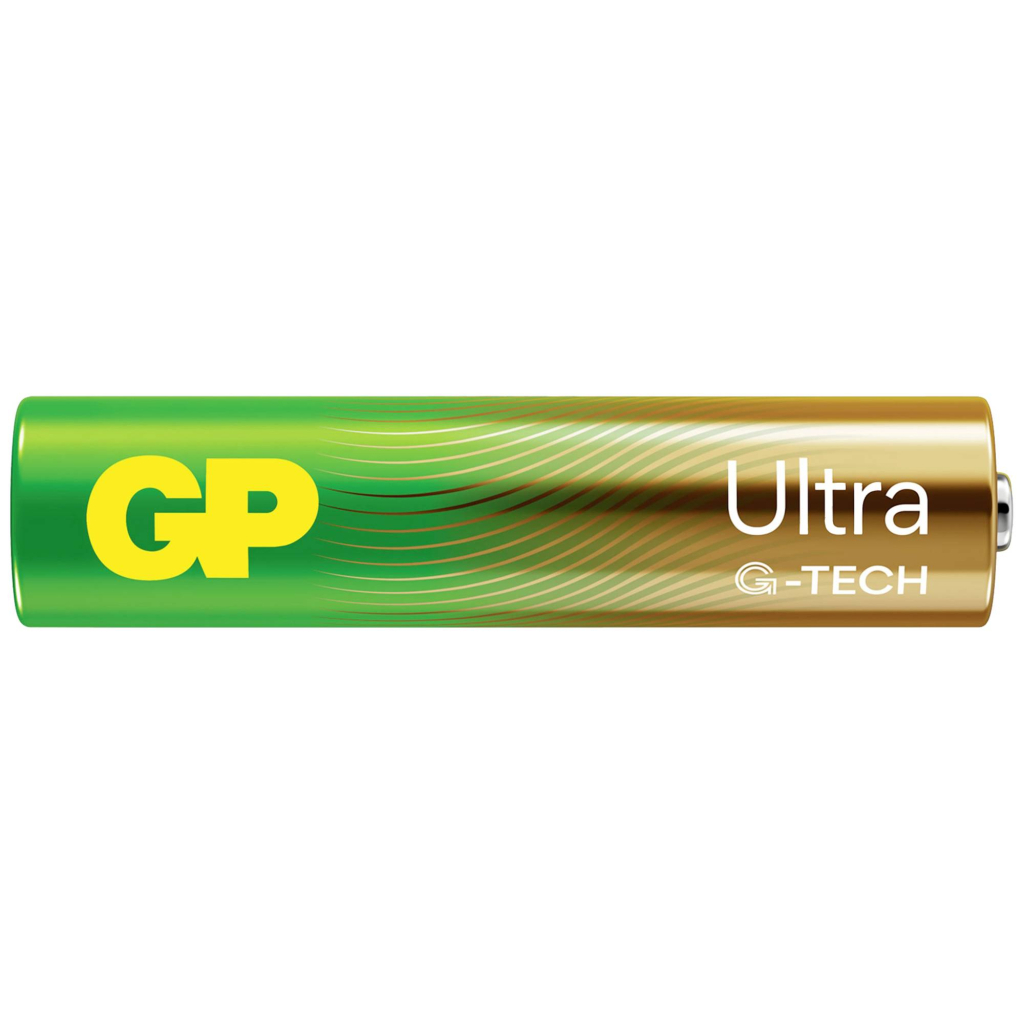 Батарейка Gp AAA LR03 Ultra Alkaline * 4 (24AU21-SB4 / 4891199218255) - фото 1