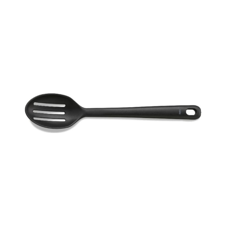 Ложка кухарська Kela Apart для сервіровки з прорізами, 34 см, чорна (12633)