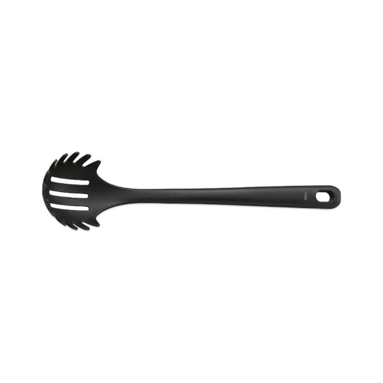 Ложка кухарська Kela Apart для спагеті, 35 см, чорна (12632)
