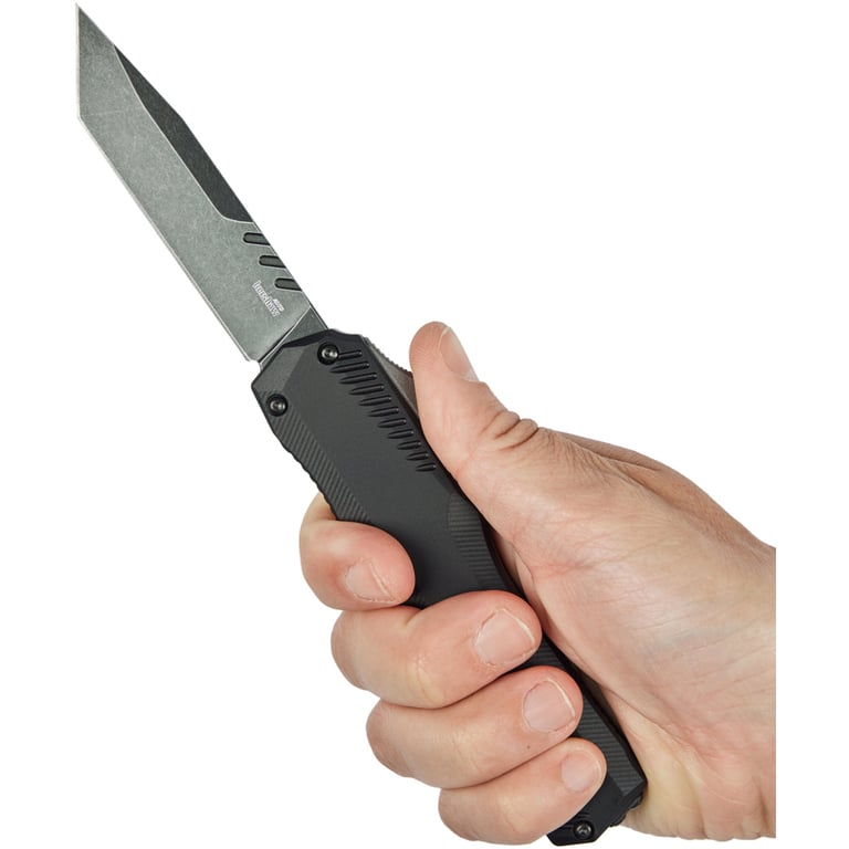 Ніж Kershaw Livewire Tanto Black Stonewash (9000T) - фото 5