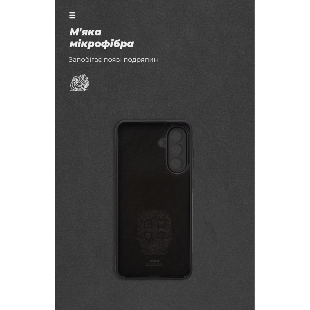 Чохол до мобільного телефона Armorstandart ICON Samsung A36 5G Camera cover Black (ARM82178) - фото 4 Чохол до мобільного телефона Armorstandart ICON Samsung A36 5G Camera cover Black (ARM82178) - фото 4