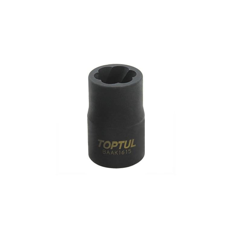 Головка торцева Toptul для пошкоджених гайок 1/2″ 17мм (BAAK1617)
