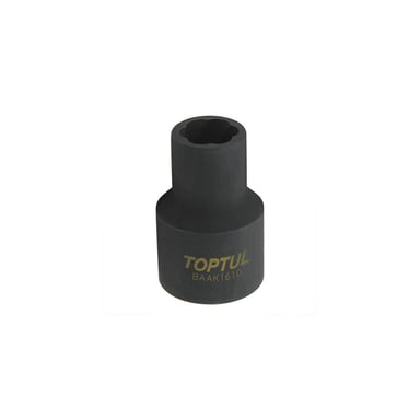 Торцева головка Toptul для пошкоджених гайок 1/2″ 16мм (BAAK1616)