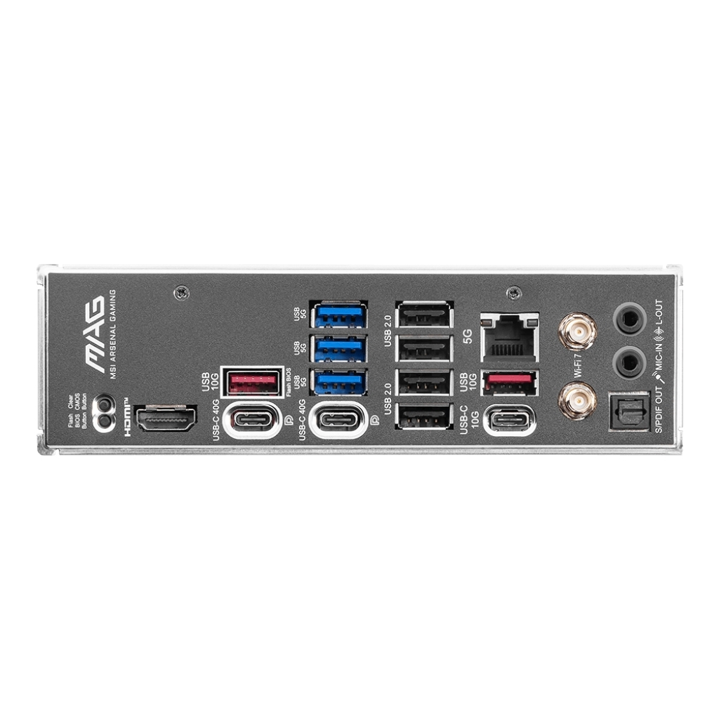 Материнська плата MSI MAG X870E TOMAHAWK WIFI - фото 4 Материнська плата MSI MAG X870E TOMAHAWK WIFI - фото 4