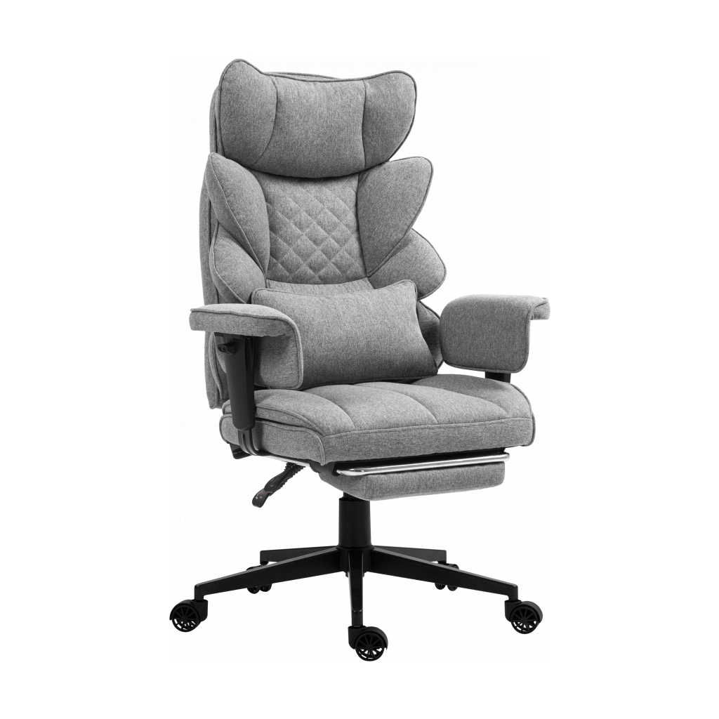 Офісне крісло GT Racer B-2511 Gray (B-2511 Fabric Gray) Офісне крісло GT Racer B-2511 Gray (B-2511 Fabric Gray)