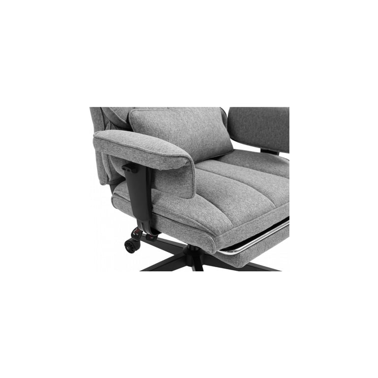 Офісне крісло GT Racer B-2511 Gray (B-2511 Fabric Gray) - фото 10