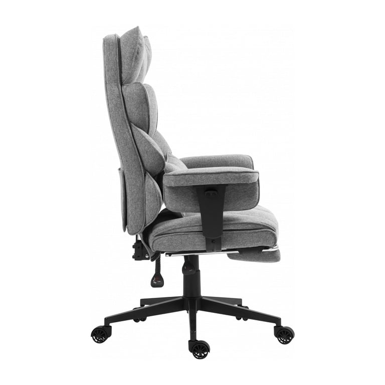 Офісне крісло GT Racer B-2511 Gray (B-2511 Fabric Gray) - фото 7