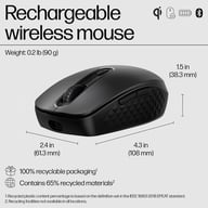 Мишка HP 690 Rechargeable Bluetooth Black (7M1D4AA) - фото 8