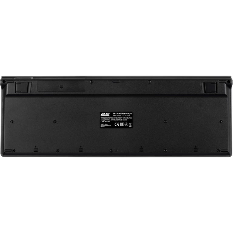 Клавіатура 2E KS280 Wireless/Bluetooth Black-Gray (2E-KS280WBGR_UA) - фото 2