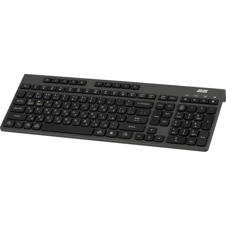 Клавіатура 2E KS280 Wireless/Bluetooth Black-Gray (2E-KS280WBGR_UA) - фото 8