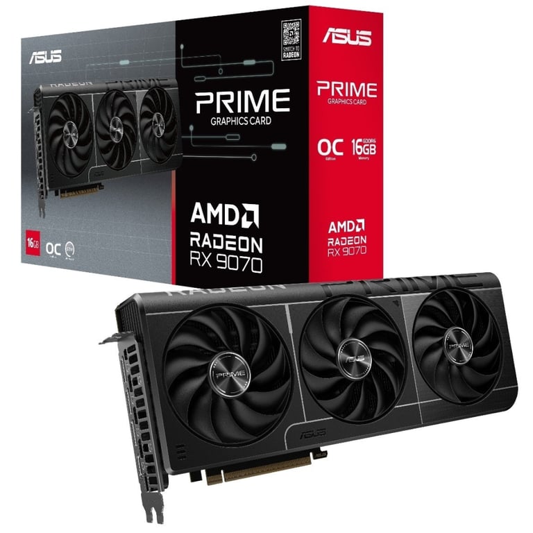 Відеокарта ASUS Radeon RX 9070 16Gb PRIME OC (PRIME-RX9070-O16G) - фото 10