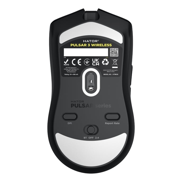 Мишка Hator Pulsar 3 Wireless Black (HTM630) - фото 5