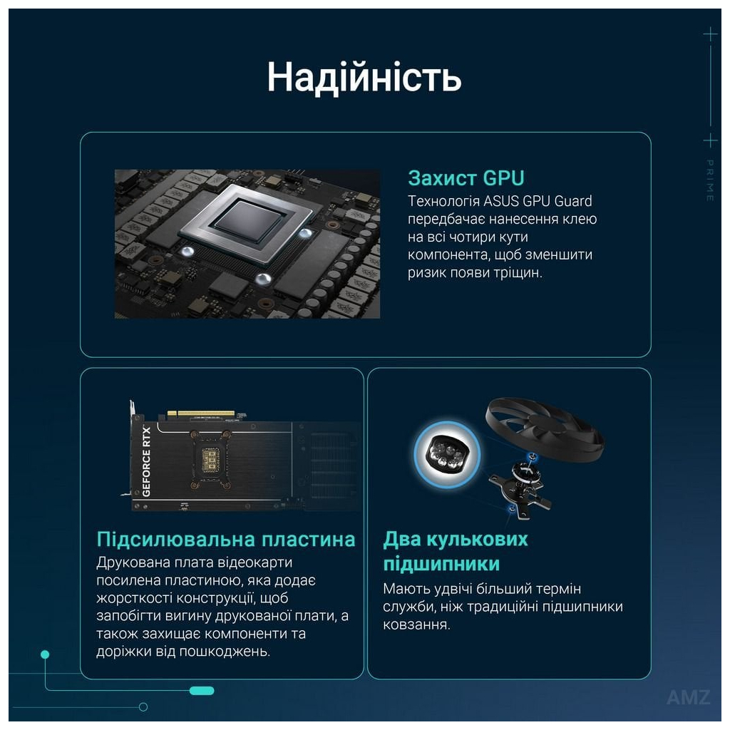 Відеокарта ASUS GeForce RTX5070 12Gb PRIME OC (PRIME-RTX5070-O12G) - фото 10 Відеокарта ASUS GeForce RTX5070 12Gb PRIME OC (PRIME-RTX5070-O12G) - фото 10