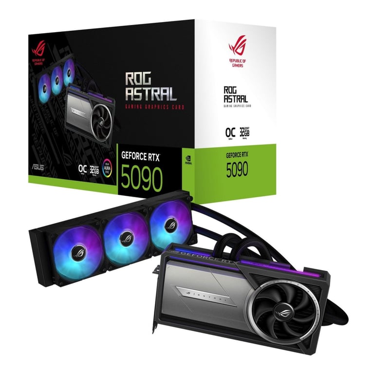 Відеокарта ASUS GeForce RTX5090 32GB ROG ASTRAL LC OC GAMING (ROG-ASTRAL-LC-RTX5090-O32G-GAMING) - фото 10
