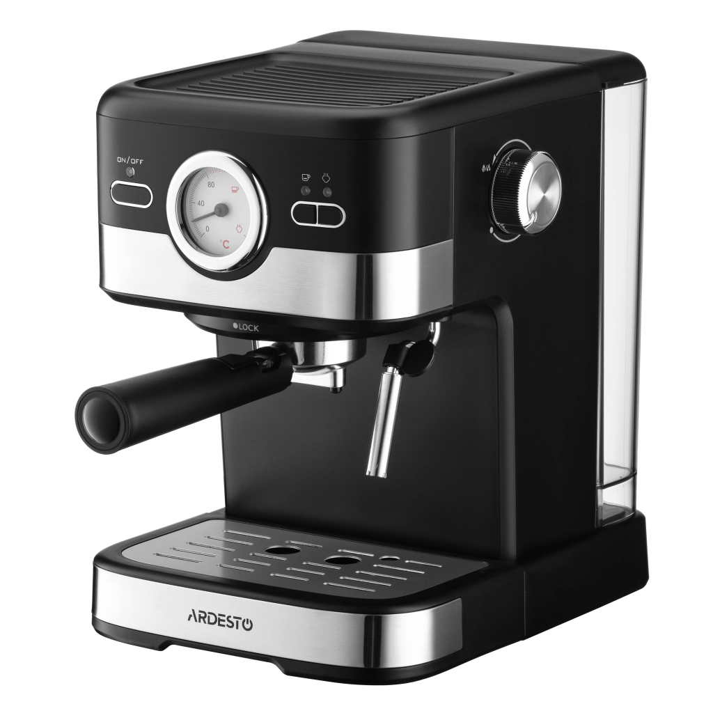 Ріжкова кавоварка еспресо Ardesto YCM-E16B Ріжкова кавоварка еспресо Ardesto YCM-E16B
