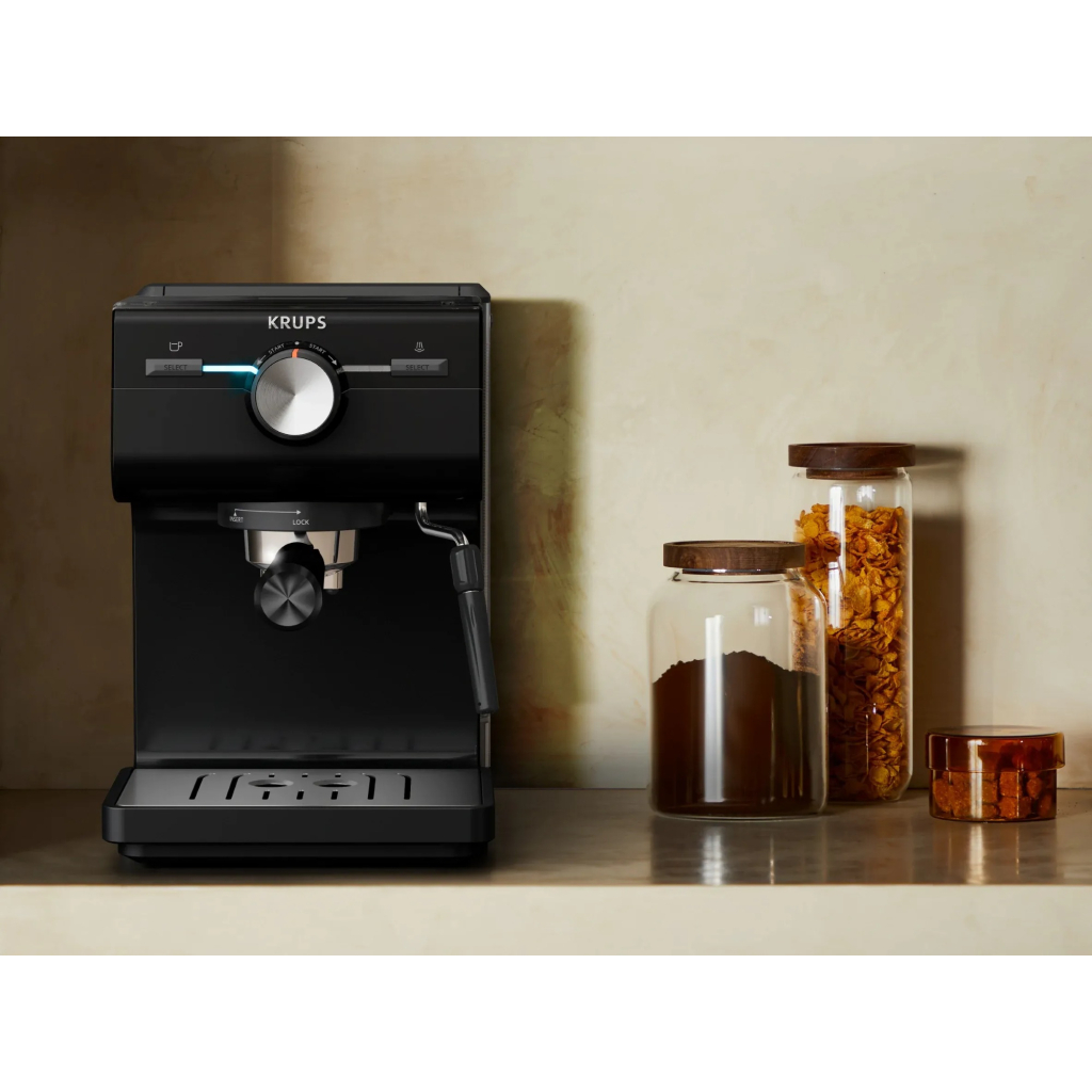 Ріжкова кавоварка еспресо Krups XP381810 - фото 8 Ріжкова кавоварка еспресо Krups XP381810 - фото 8