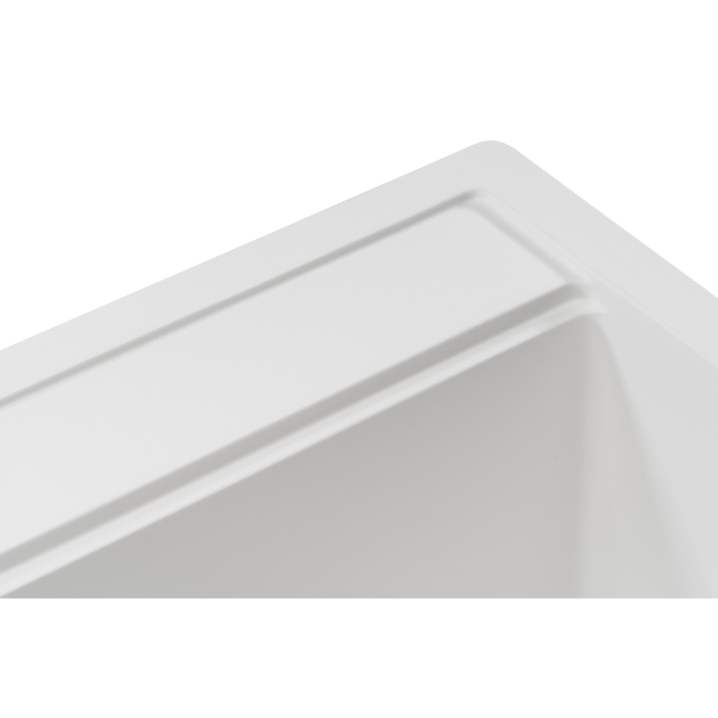 Мийка кухонна GRANADO ARTES white з сифоном (gr3605) - фото 3 Мийка кухонна GRANADO ARTES white з сифоном (gr3605) - фото 3