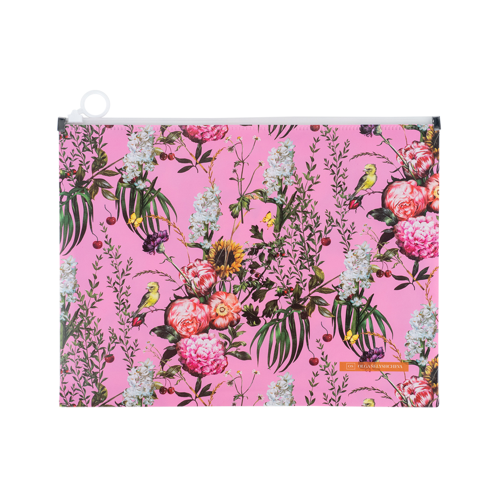 Папка на блискавці Axent zip-lock А4 Olga Selyshcheva, Summer (1497-34-A) - фото 1