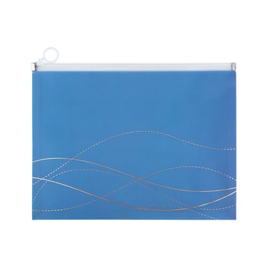 Папка на блискавці Axent zip-lock А4 Waves-2 (1497-41-A) - фото 1