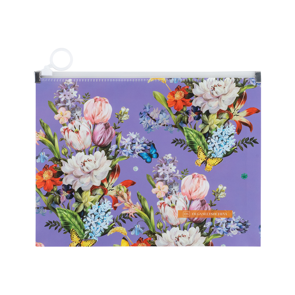 Папка на блискавці Axent zip-lock А5 Olga Selyshcheva, Secret (1498-35-A) - фото 1