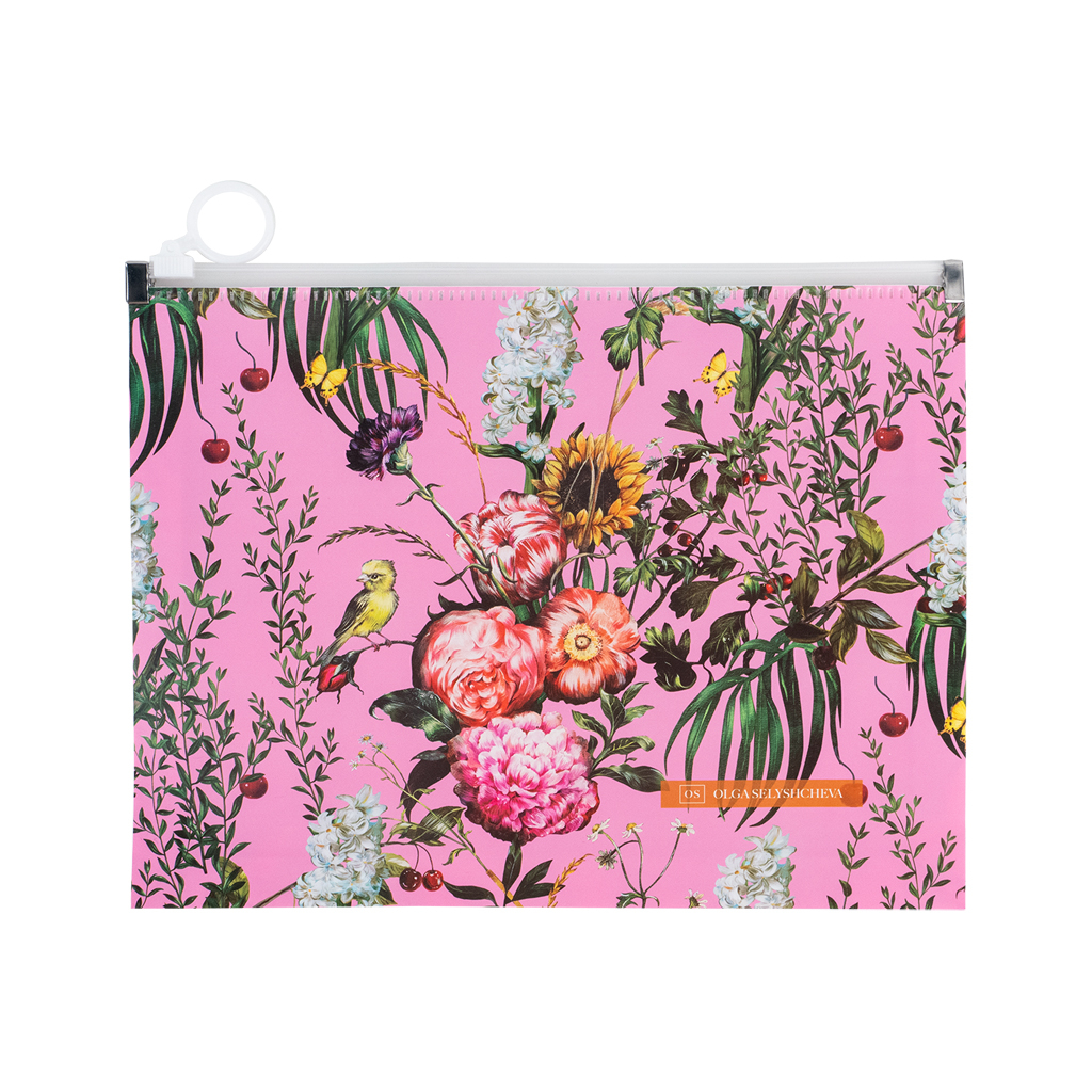 Папка на блискавці Axent zip-lock А5 Olga Selyshcheva, Summer (1498-34-A) - фото 1