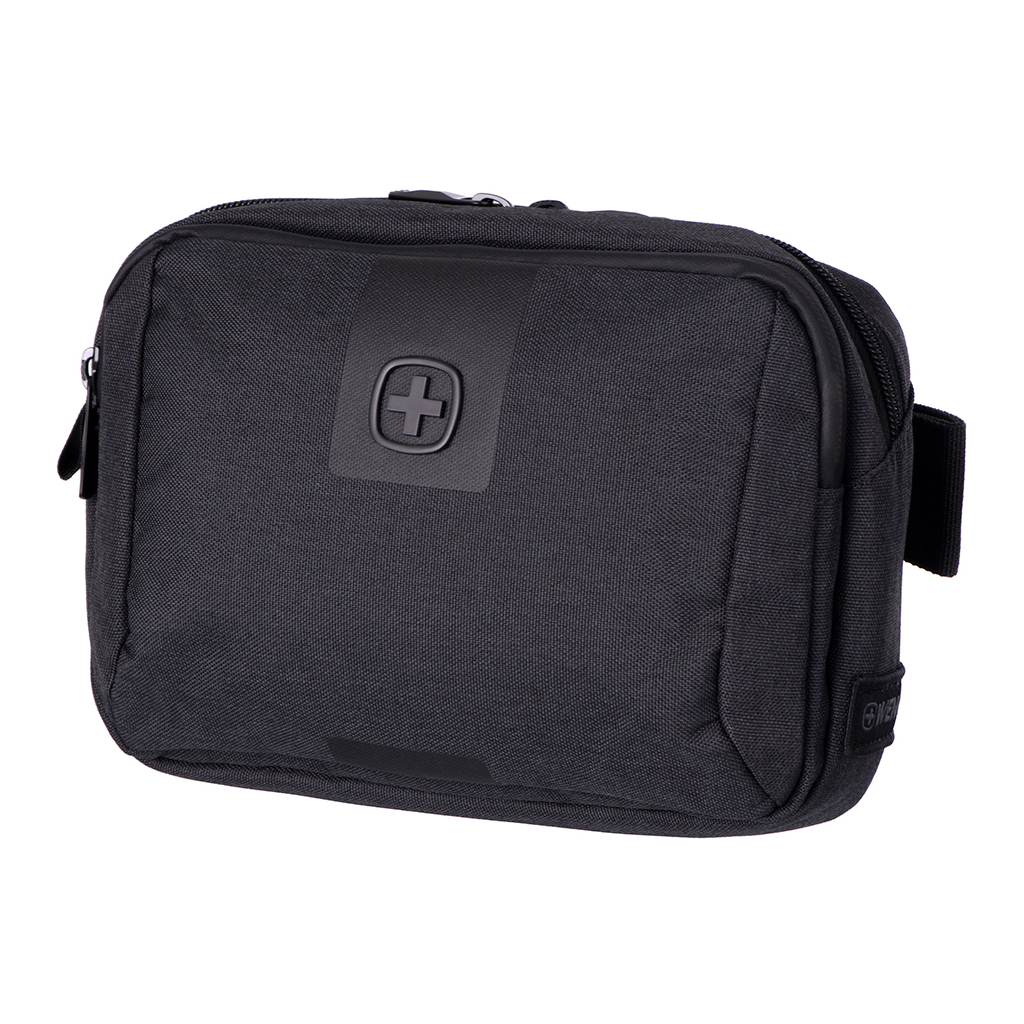 Сумка-бананка Wenger MX ECO Waispack, антрацит (612264) - фото 1 Сумка-бананка Wenger MX ECO Waispack, антрацит (612264) - фото 1