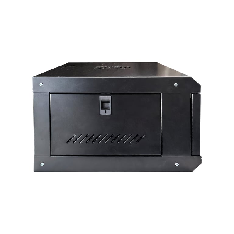 Шафа настінна GEAR 4U 19'' 600x600x240 мм, black (GWMSN-4U-600-600) - фото 2