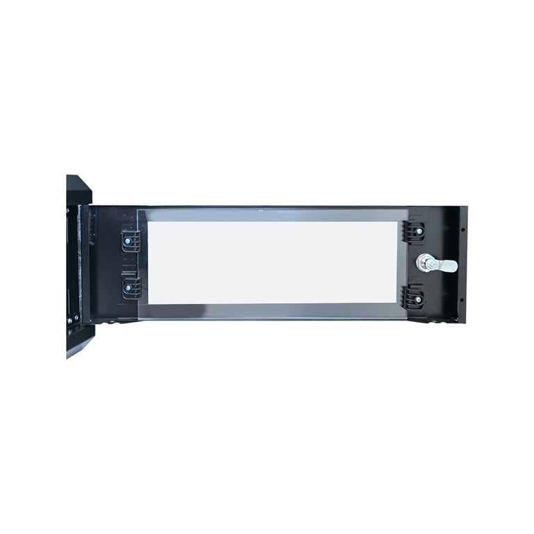 Шафа настінна GEAR 4U 19'' 600x600x240 мм, black (GWMSN-4U-600-600) - фото 3