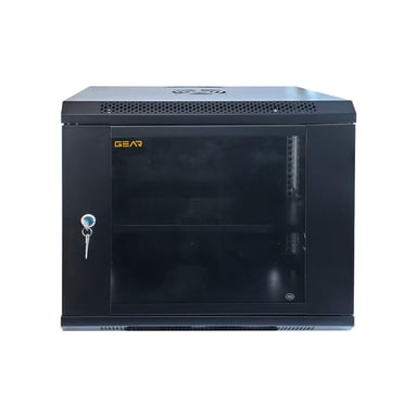 Шафа настінна GEAR 9U 19%27%27 600x600x450 мм, + полка 19