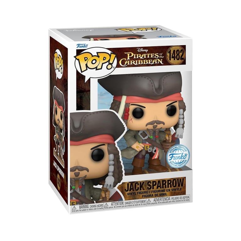 Фігурка Funko Pop серії Пірати карибського моря - Джек Горобець (81940) - фото 3