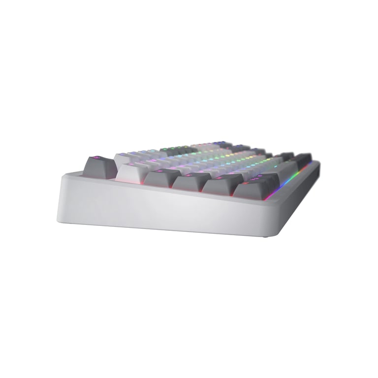 Клавіатура Hator Rockfall 3 Mecha TKL QMK/VIA Orange Wireless White (HTK851UA) - фото 5
