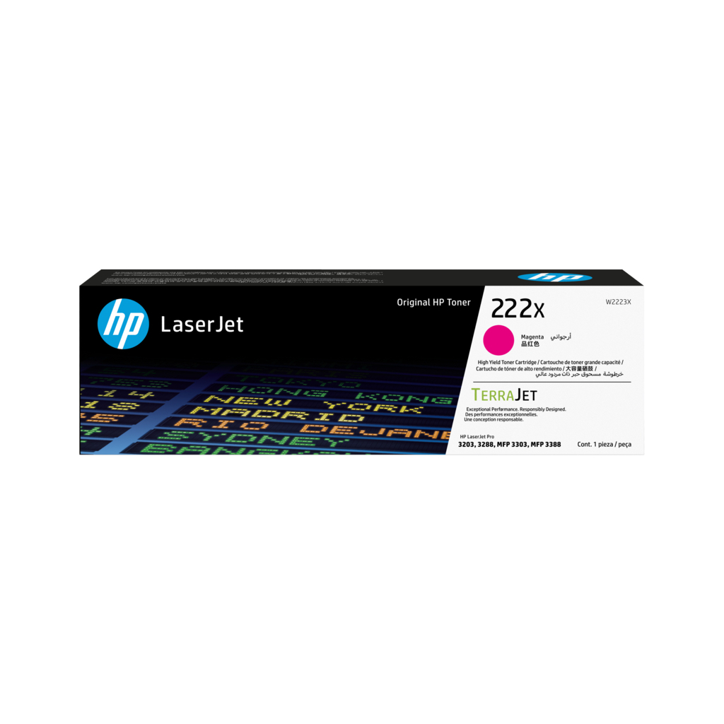 Картридж HP CLJ  222X Magenta 2.5K (W2223X) - фото 1