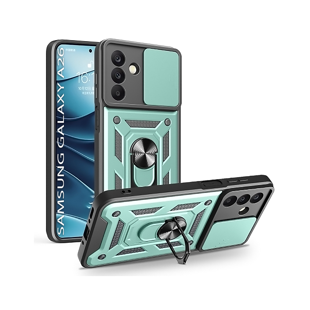 Чохол до мобільного телефона BeCover Military Samsung Galaxy A26 SM-A266 Dark Green (712862) - фото 1