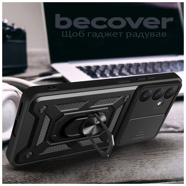Чохол до мобільного телефона BeCover Military Samsung Galaxy A36 SM-A366 Black (712863) - фото 3