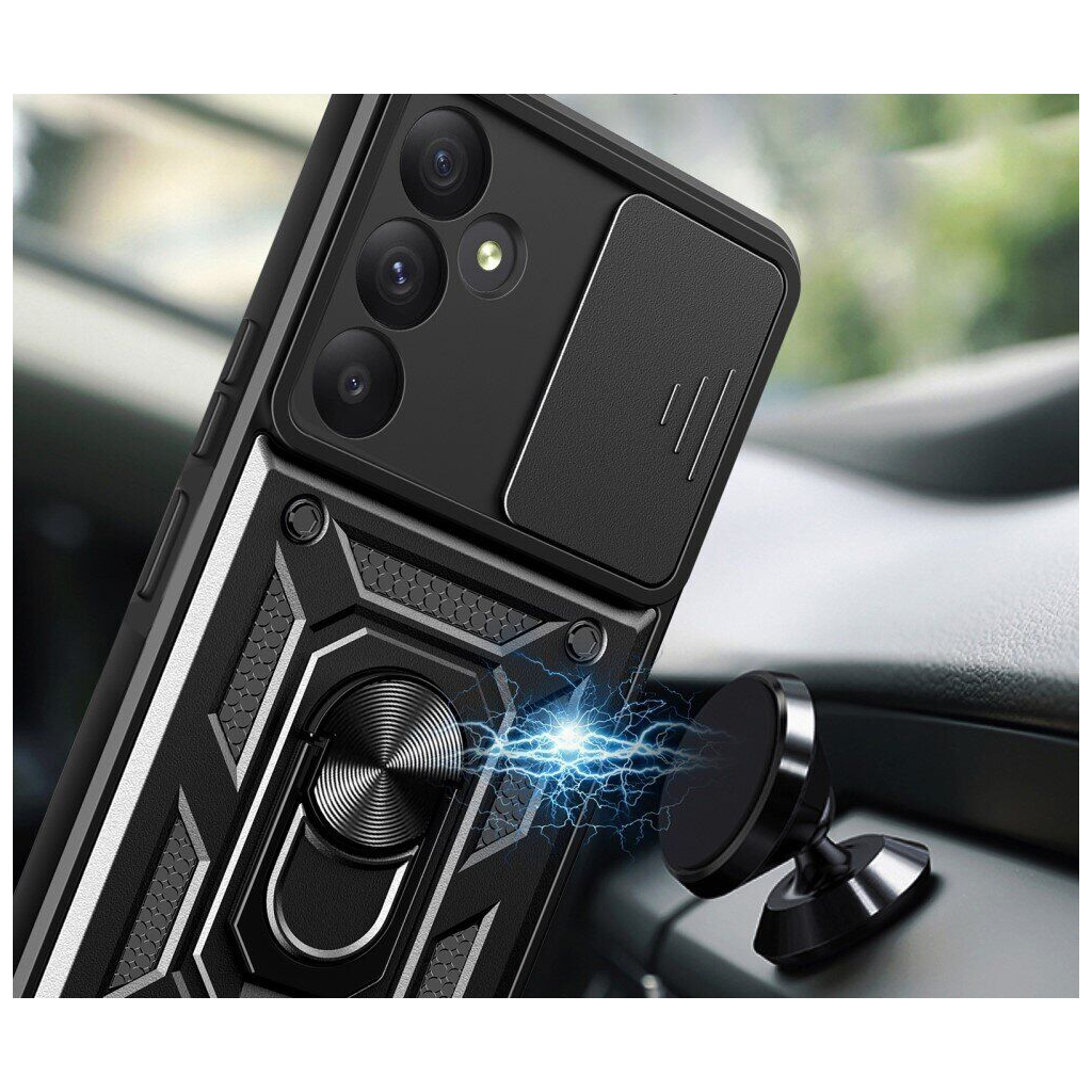 Чохол до мобільного телефона BeCover Military Samsung Galaxy A36 SM-A366 Black (712863) - фото 4 Чохол до мобільного телефона BeCover Military Samsung Galaxy A36 SM-A366 Black (712863) - фото 4