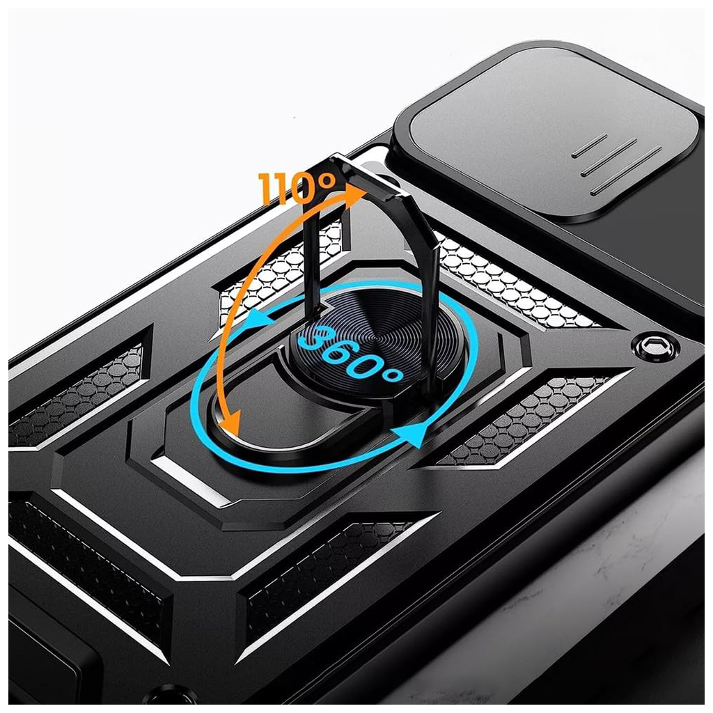 Чохол до мобільного телефона BeCover Military Xiaomi Redmi Note 14 5G Black (712867) - фото 2 Чохол до мобільного телефона BeCover Military Xiaomi Redmi Note 14 5G Black (712867) - фото 2