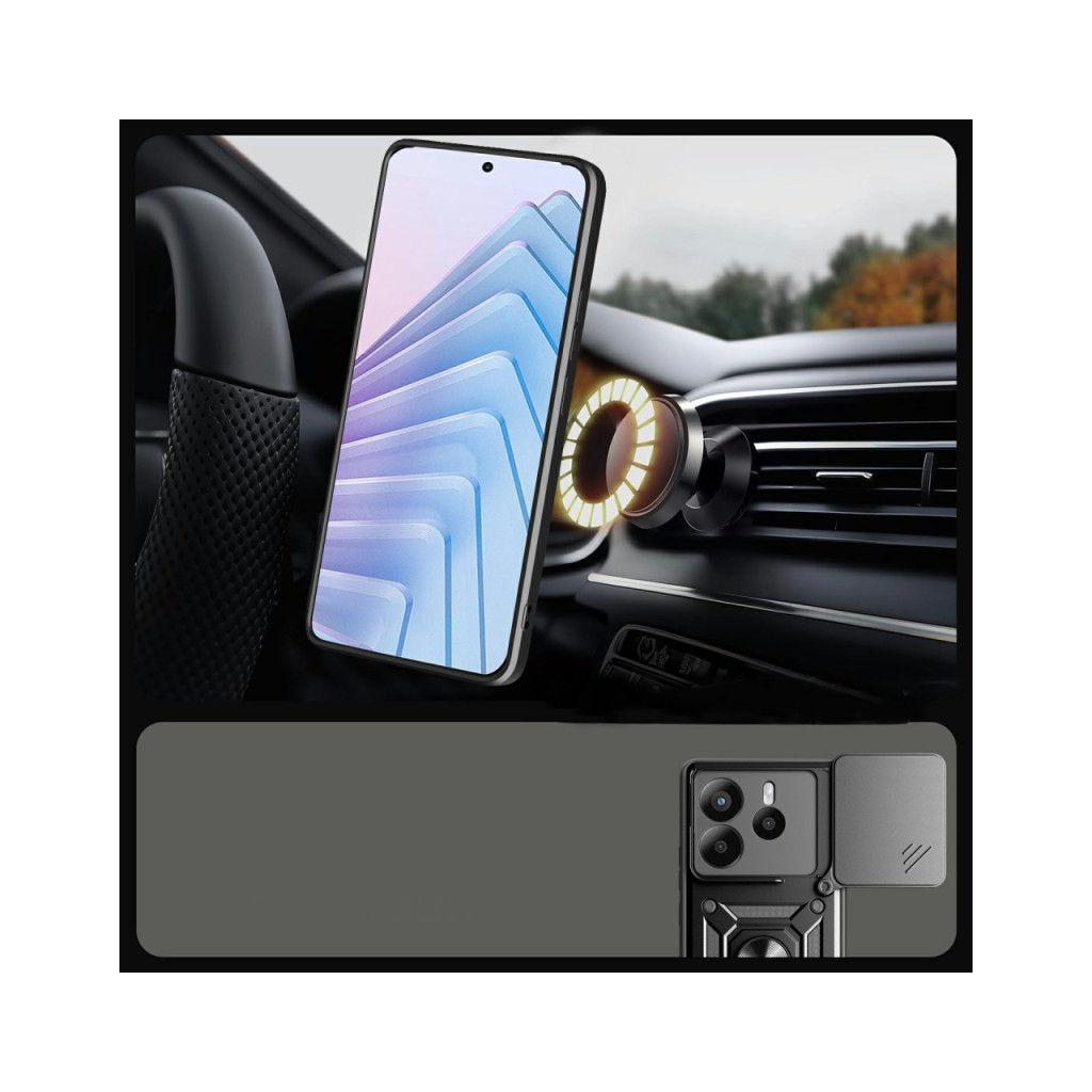 Чохол до мобільного телефона BeCover Military Xiaomi Redmi Note 14 5G Black (712867) - фото 5 Чохол до мобільного телефона BeCover Military Xiaomi Redmi Note 14 5G Black (712867) - фото 5