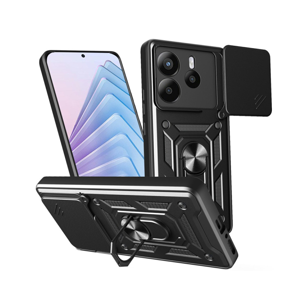 Чохол до мобільного телефона BeCover Military Xiaomi Redmi Note 14 5G Black (712867) - фото 6 Чохол до мобільного телефона BeCover Military Xiaomi Redmi Note 14 5G Black (712867) - фото 6