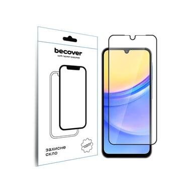 Скло захисне BeCover Samsung Galaxy A16 4G SM-SM-A165/A16 5G SM-A166 Black (712860) - фото 1
