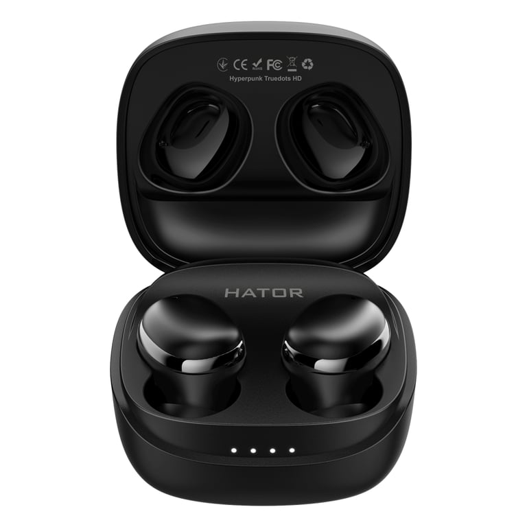 Навушники Hator Hyреrpunk Truedots SyncHUB Black (HTA411) - фото 1