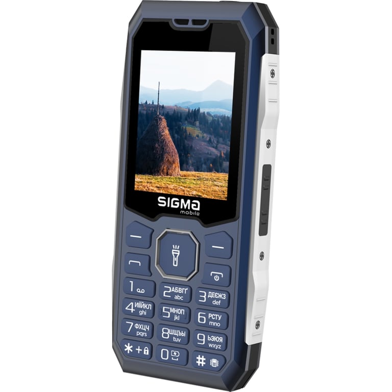 Мобільний телефон Sigma X-style 341 BRO Type-C Blue (4827798368428) - фото 5