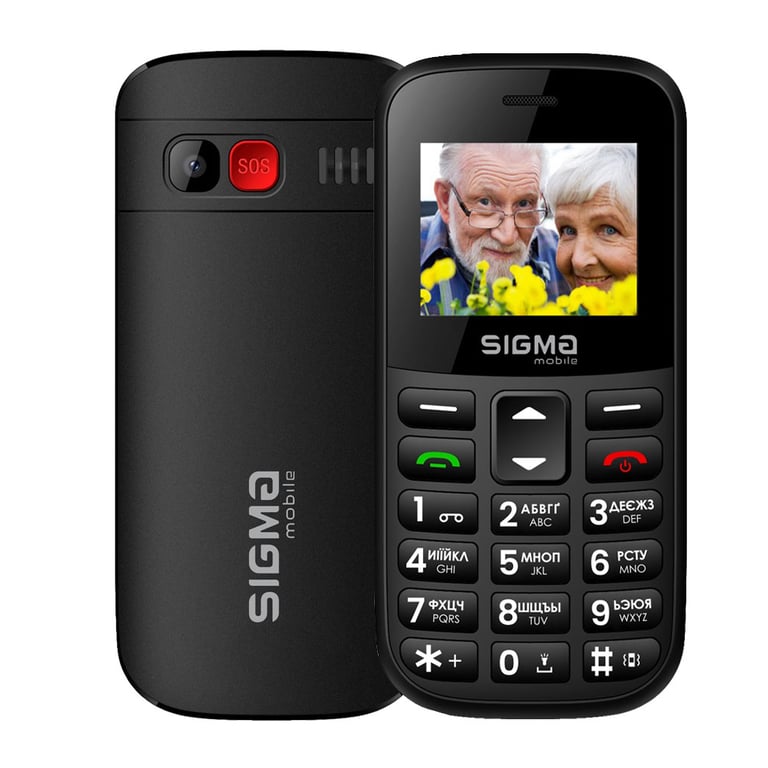 Мобільний телефон Sigma Comfort 50 EASY TYPE-C Black (4827798585214) — фото 1