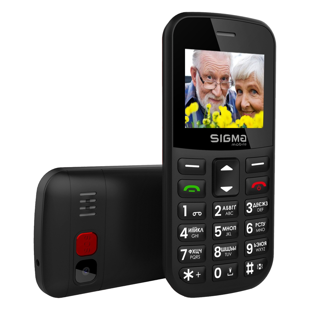 Мобільний телефон Sigma Comfort 50 EASY TYPE-C Black (4827798585214) - фото 4 Мобільний телефон Sigma Comfort 50 EASY TYPE-C Black (4827798585214) - фото 4