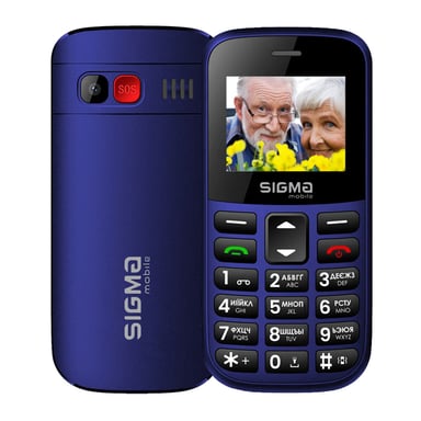 Мобільний телефон Sigma Comfort 50 EASY TYPE-C Blue (4827798585238) - фото 1