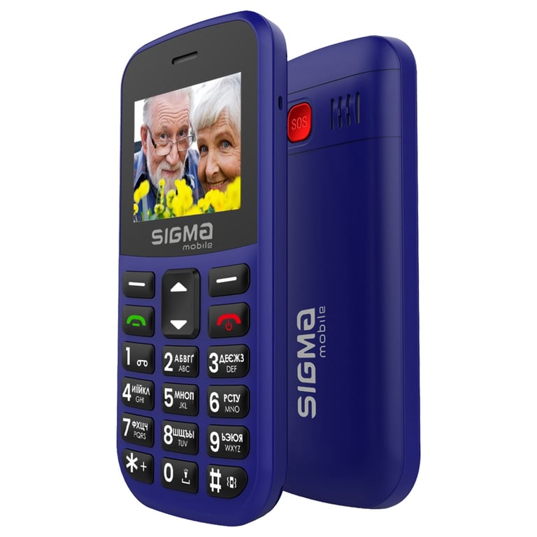 Мобільний телефон Sigma Comfort 50 EASY TYPE-C Blue (4827798585238) - фото 5