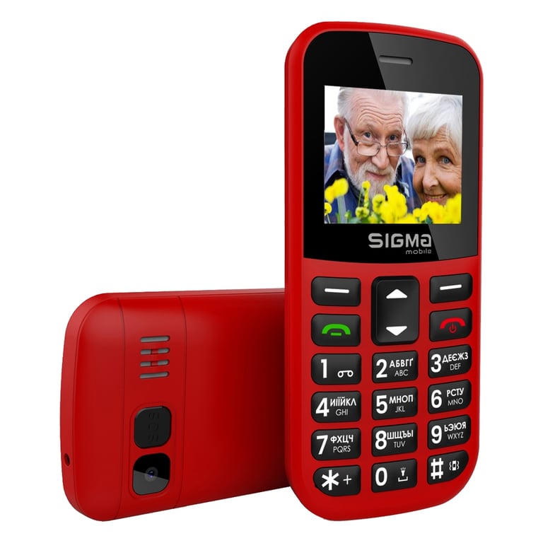 Мобільний телефон Sigma Comfort 50 EASY TYPE-C Red (4827798585221) - фото 4