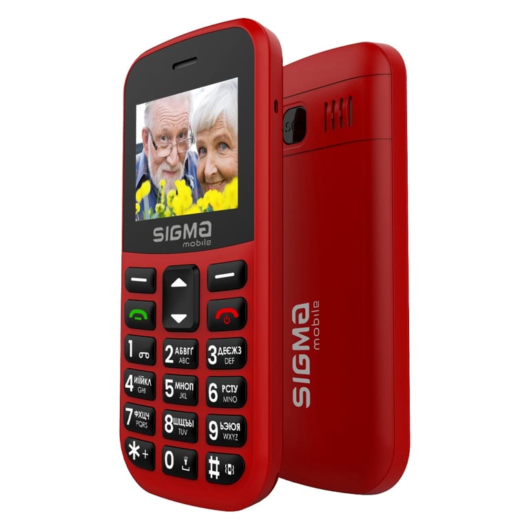 Мобільний телефон Sigma Comfort 50 EASY TYPE-C Red (4827798585221) - фото 5