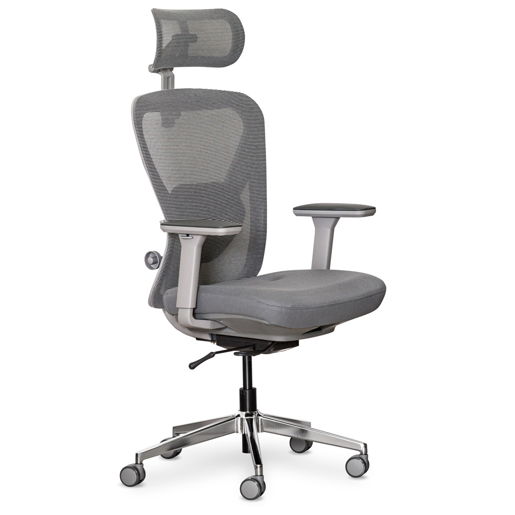 Офісне крісло Mealux Q1 Air Fabric Grey (HF-Q1 F/G) - фото 1